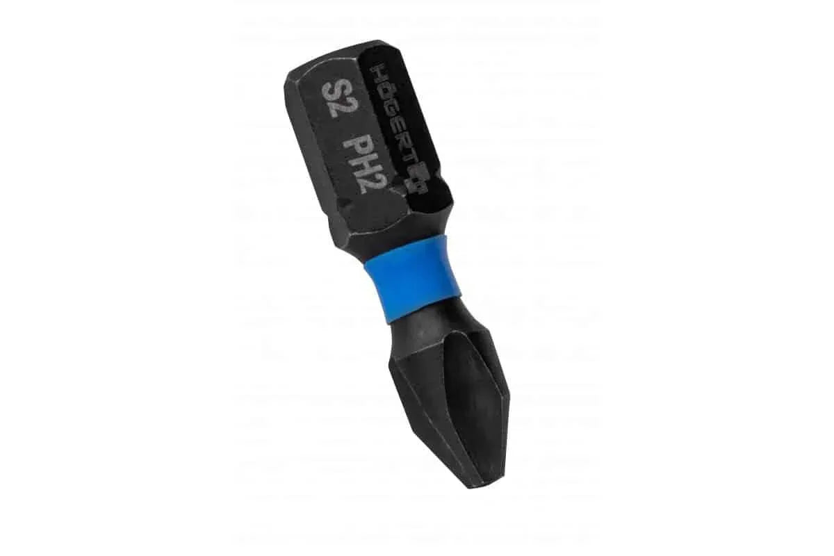 Set 20 biti de impact 1/4, PH2 HOGERT / HT1S701 - 221.ro