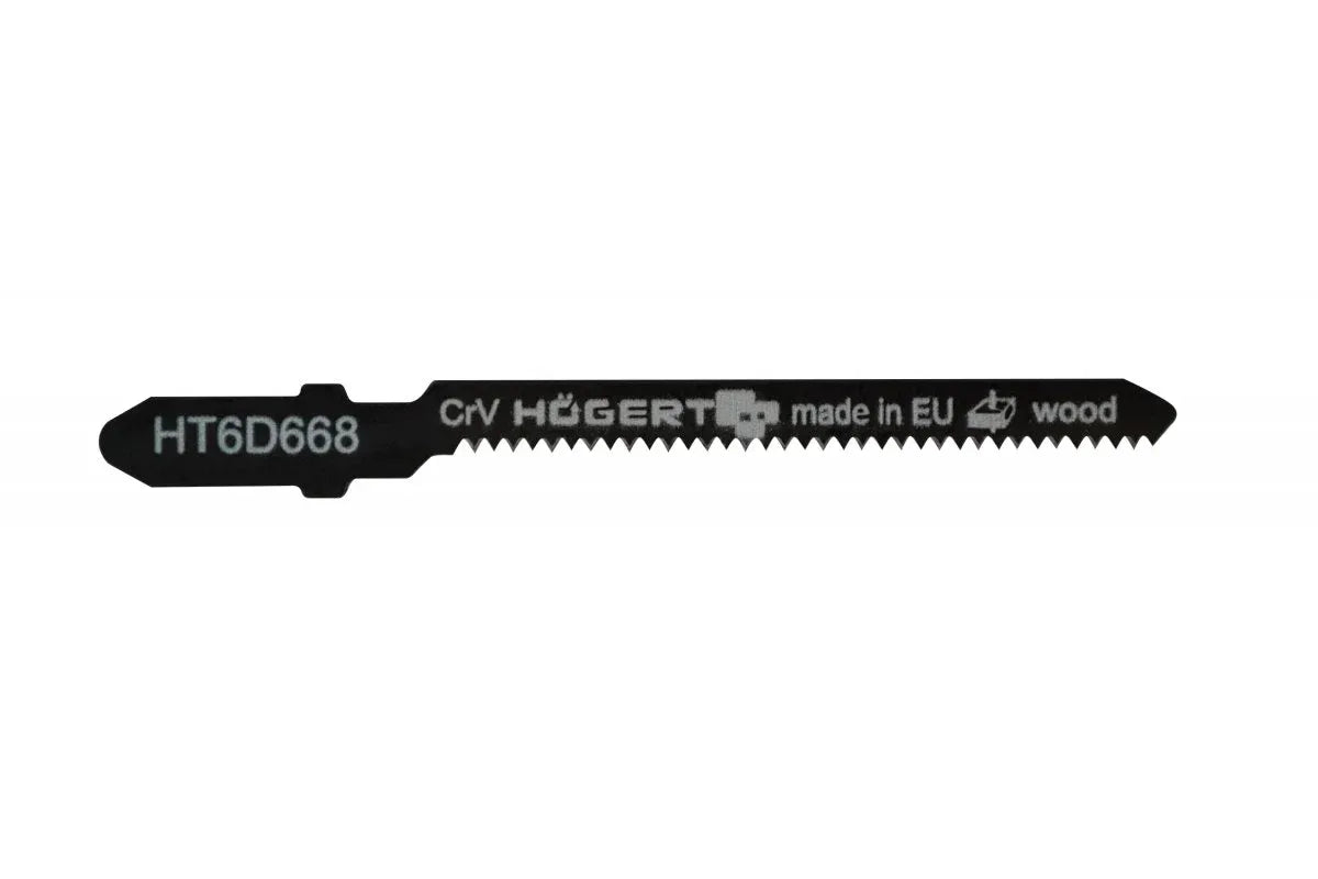 Set 5 bucati lame pentru fierastrau electric, HOGERT 8TPI, 116mm / HT6D666 - 221.ro