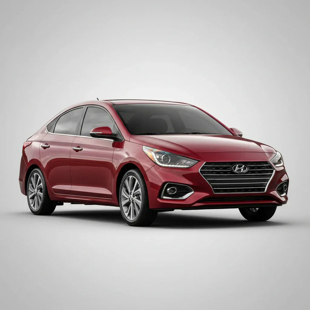 Covorase Auto Hyundai Accent V (HC/YC: 2017–2022)-Cauciuc Tip Tavita-Black