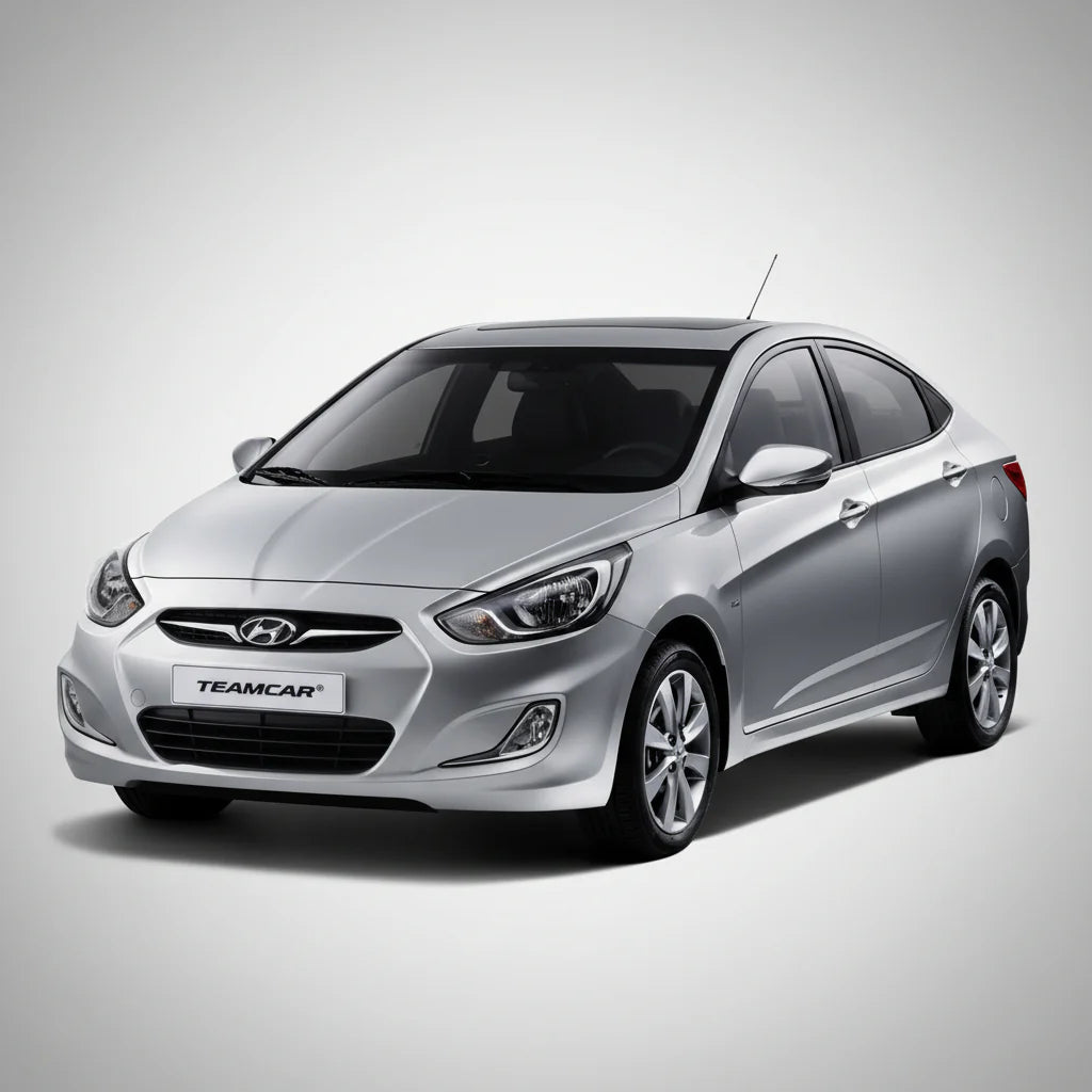 Ștergătoare Hyundai Accent Sedan (2010–2014) Flat | Set față – TeamCar®