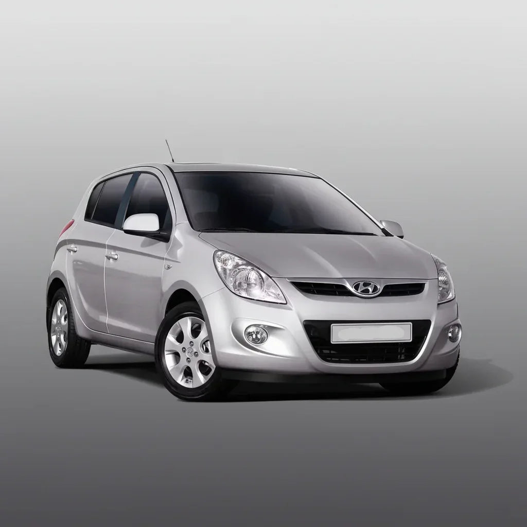Covorase Auto Hyundai i20 2008-2012 - Tavita Cauciuc-Red