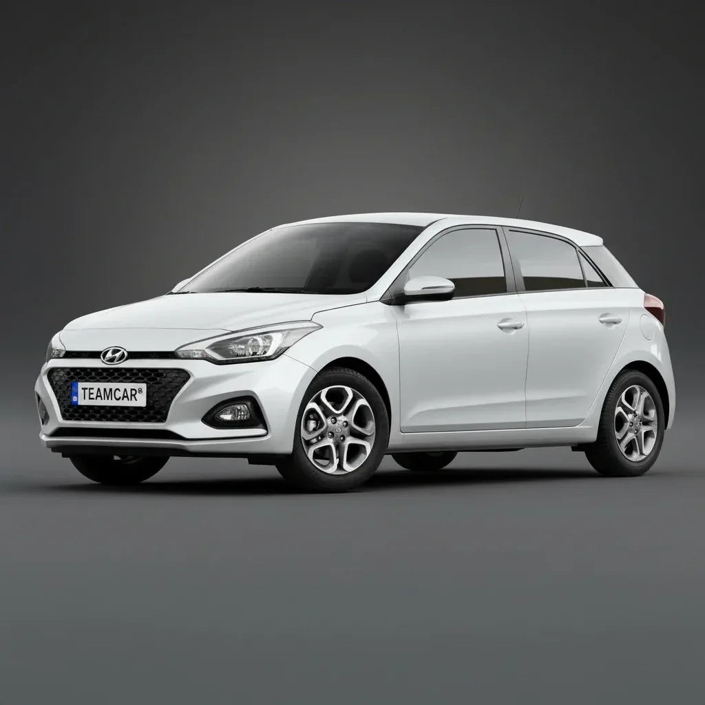 Covorase Auto Hyundai i20 Facelift 2018-2020 - Tavita Cauciuc-Black
