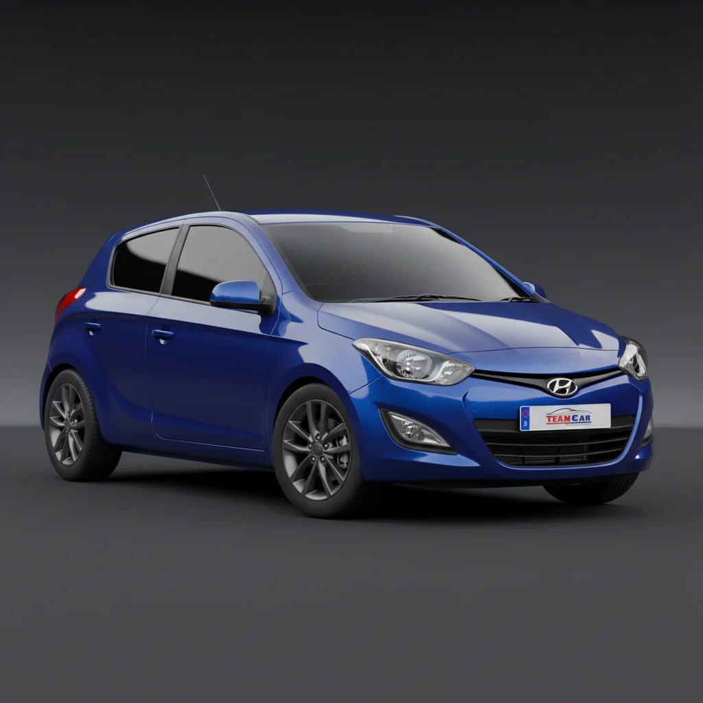 Covorase Auto Hyundai iGen i20 2012-2014 - Tavita Cauciuc-Blue