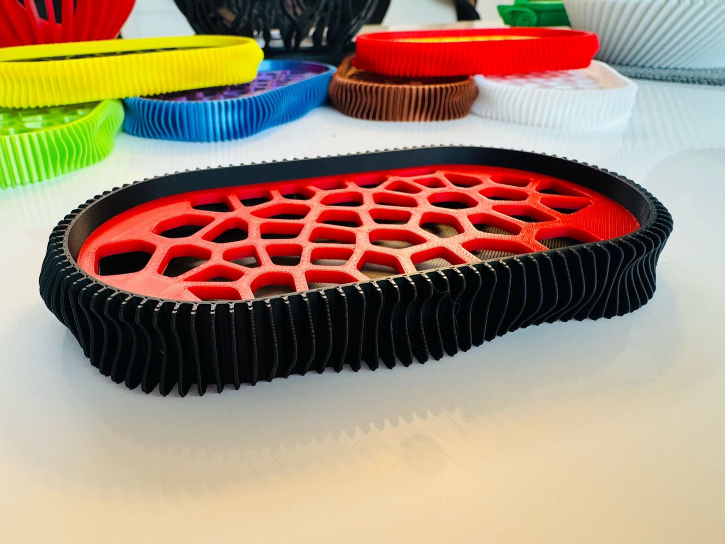 Sapuniera 3D, model Wave