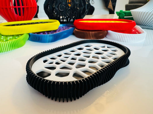 Sapuniera 3D, model Wave