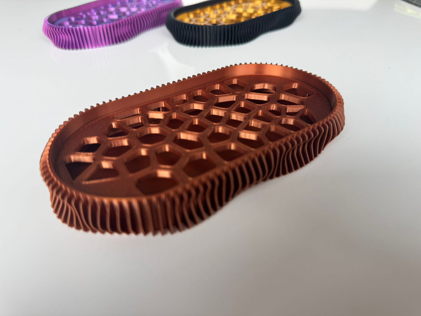 Sapuniera 3D, model Wave