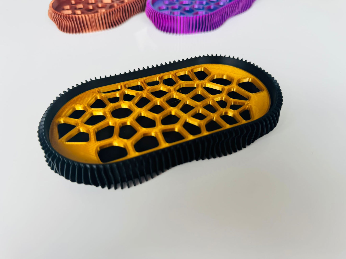 Sapuniera 3D, model Wave