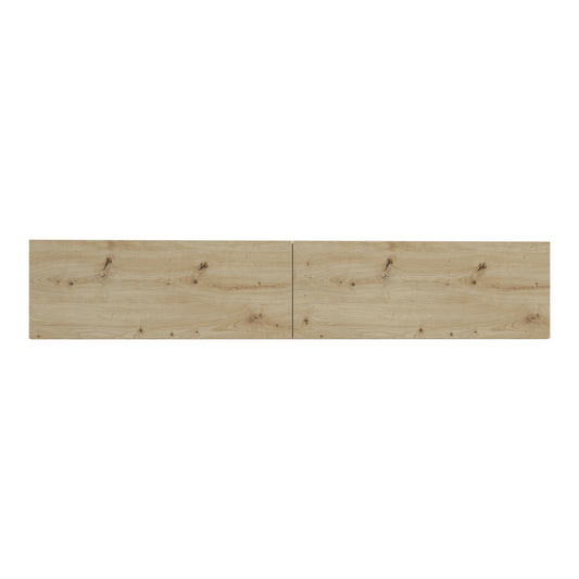 Comoda TV haaus Isla, 2 Usi, Stejar Artisan, 135 x 28 x 25 cm