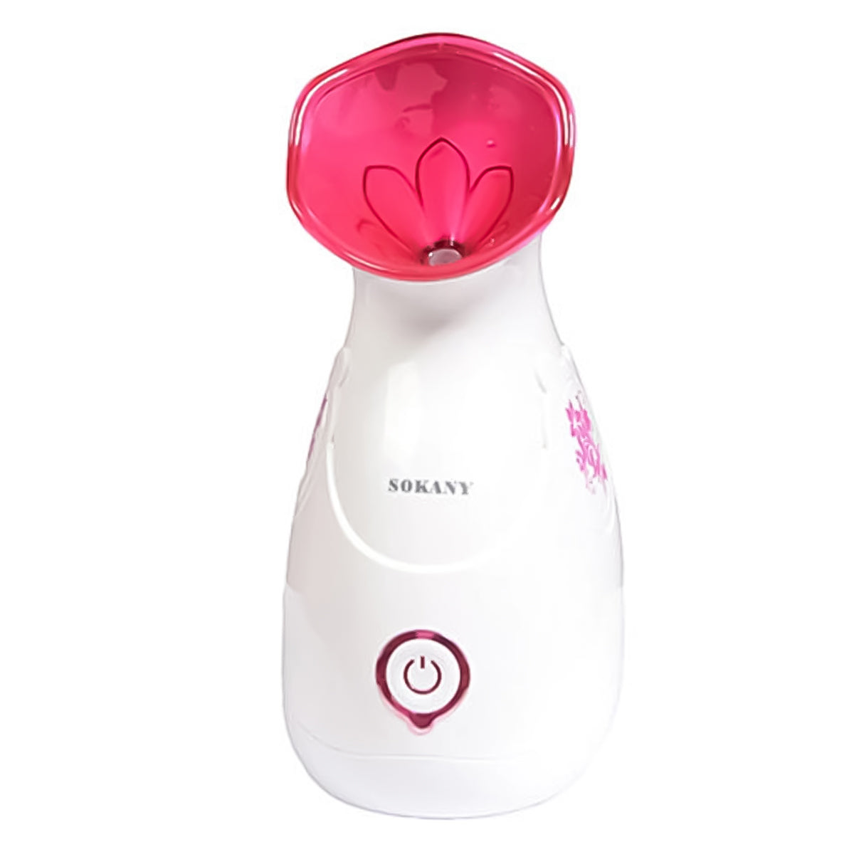 Resigilat: Sauna faciala cu ionizare Sokany RJZ-618, deschidere pori, curatarea fetei, pulverizator aburi, Alb