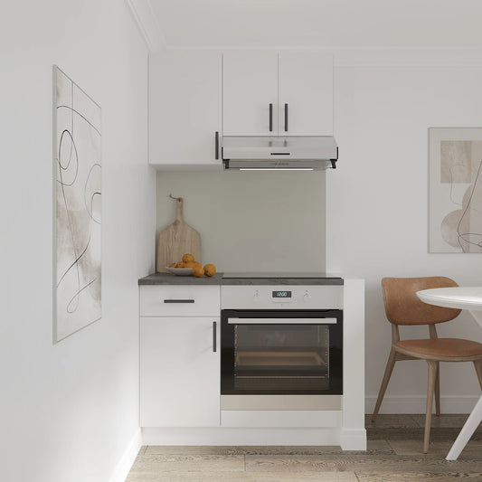 Corp haaus Cuptor Karo, Alb, 60 x 50 x 80 cm