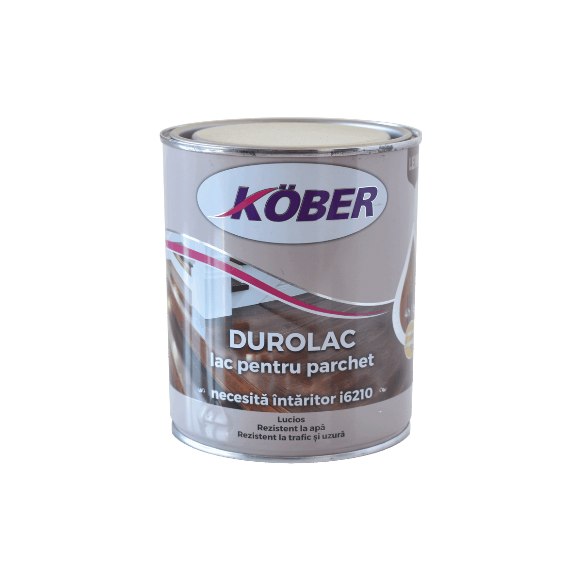 Lac pentru parchet, Durolac, Kober, Incolor, 0.75L / L5210-2-C0.75L