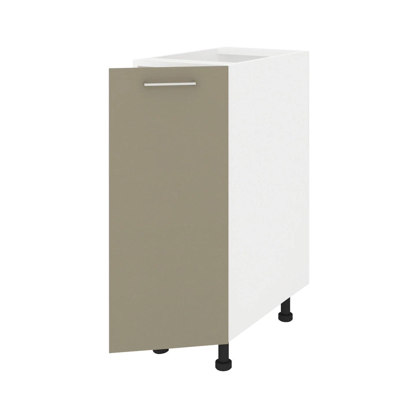 Corp Baza Lecce, 1 Usa, Taupe/Alb, 30 x 50 x 80 cm