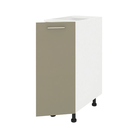 Corp Baza Lecce, 1 Usa, Taupe/Alb, 30 x 50 x 80 cm