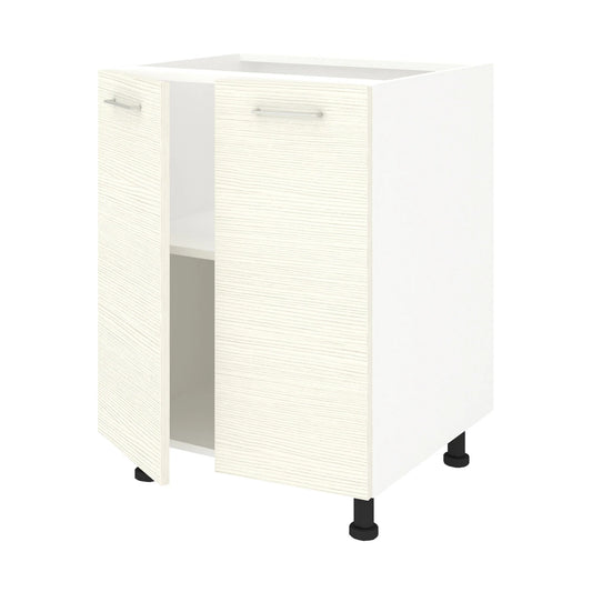 Corp Baza Lecce, 2 Usi, Larice/Alb, 60 x 50 x 80 cm