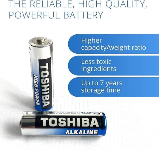 Set 4 baterii TOSHIBA R3 ALK high power BL4, Z-TOOLS LR03GCP BP-4 / EXT 10982 - 221.ro