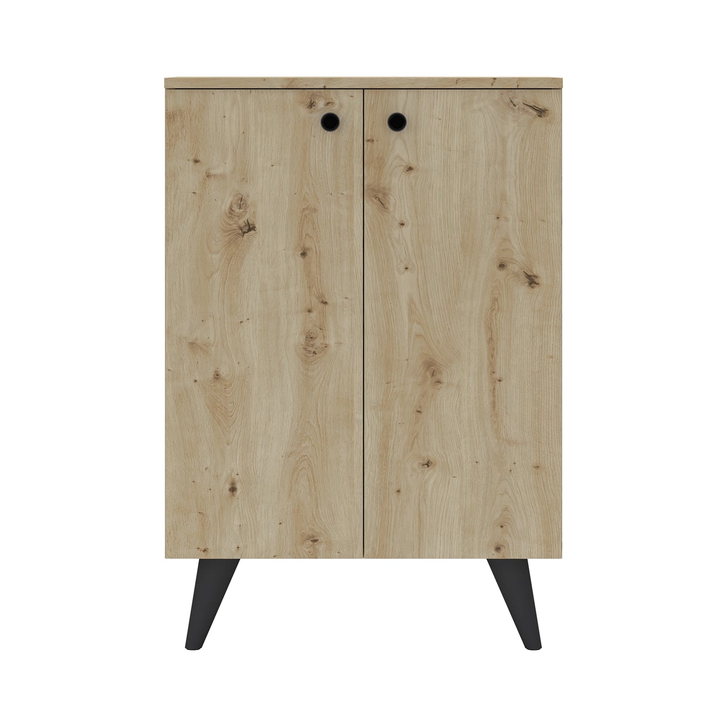 Pantofar Luton, 2 Usi, Stejar Artisan, 62 x 35 x 90 cm
