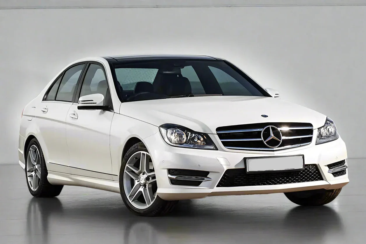 Covorase Auto TeamCar® Tip Tavita Compatibile Mercedes-Benz C-Class W204 Sedan (2007–2014) - 221.ro