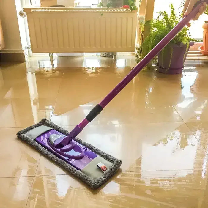 Mop plat cu microfibra si coada telescopica, 150 cm OTI / OTI140235