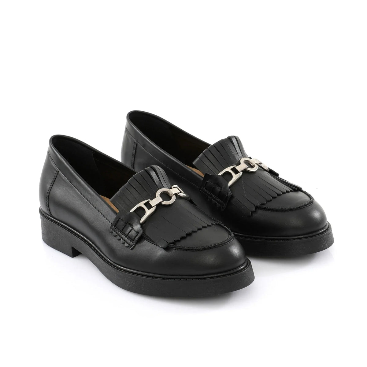 Classic Loafer Noire | Fringe