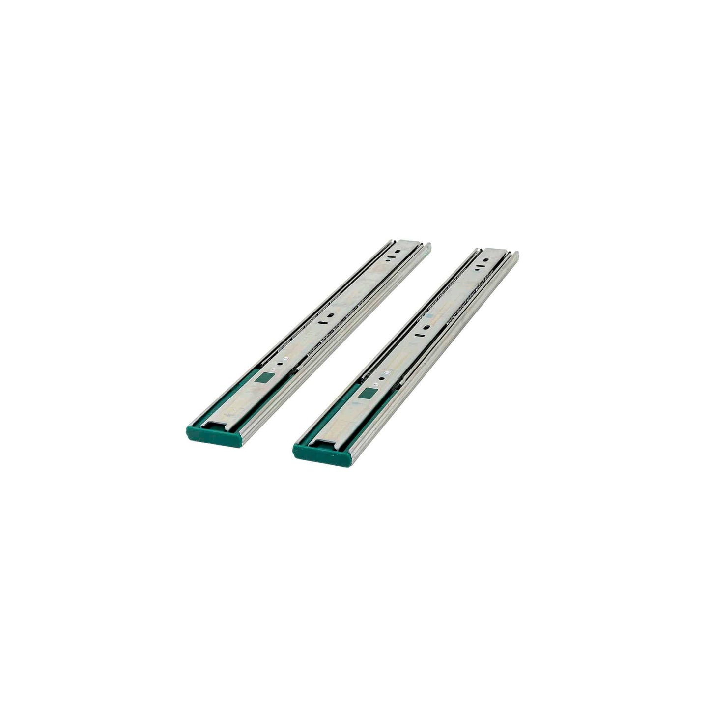 Set 2 glisiere cu bile, lungime 400mm, argintiu Z-TOOLS / PK-L-H45-400-B