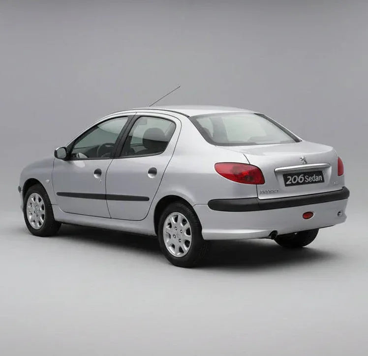 Ștergătoare Peugeot 206 (1998–2012) Sedan – Set față Flat - 221.ro