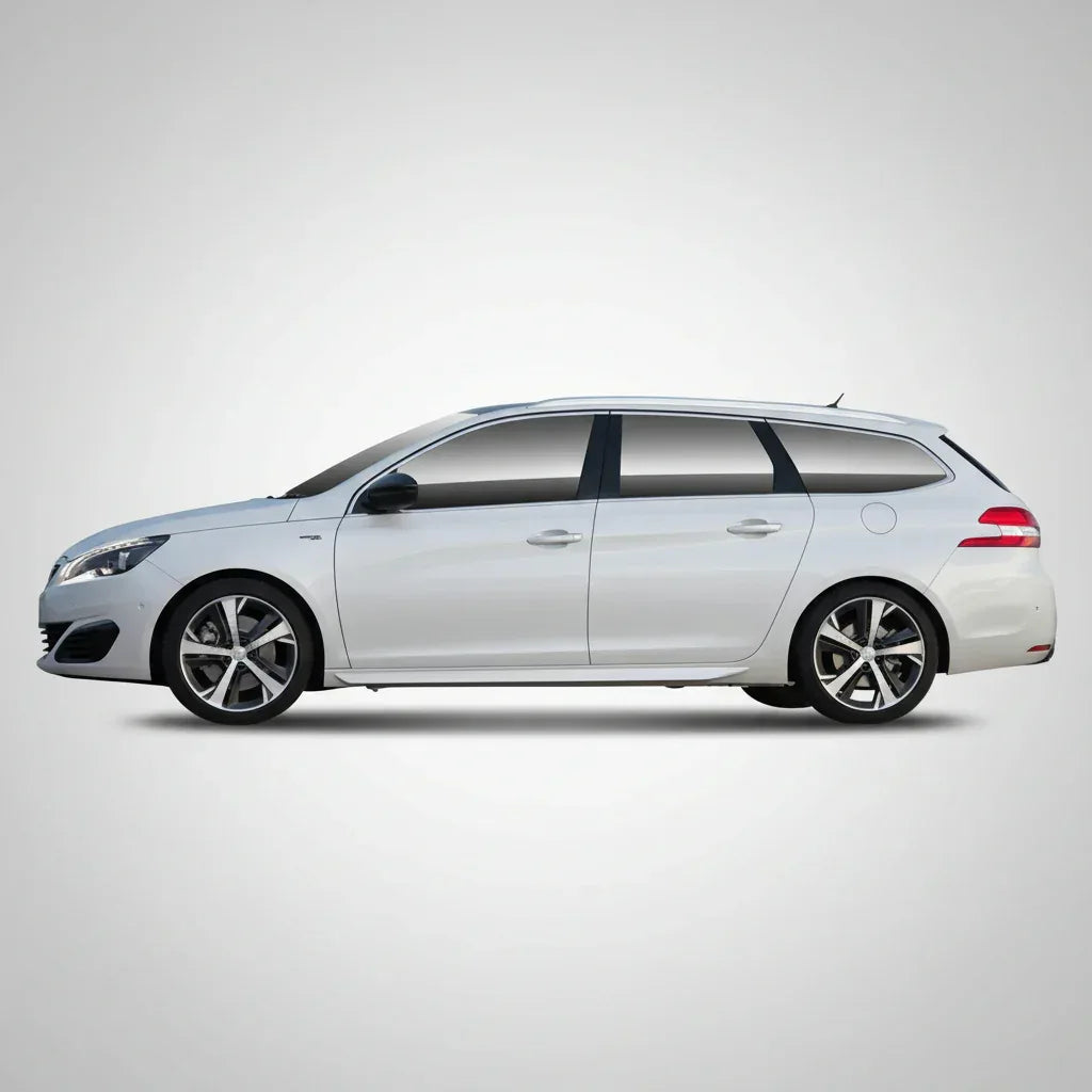 Covorase Auto Tip Tavita Compatibile Peugeot 308 II SW (2013-2021) Silver
