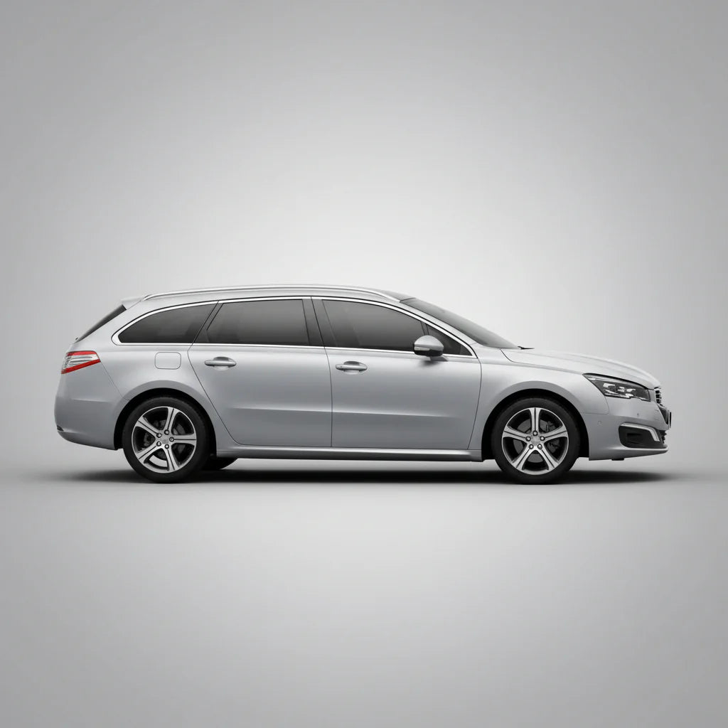 Covorase Auto Tip Tavita Compatibile Peugeot 508 I SW (2014-2018) Blue