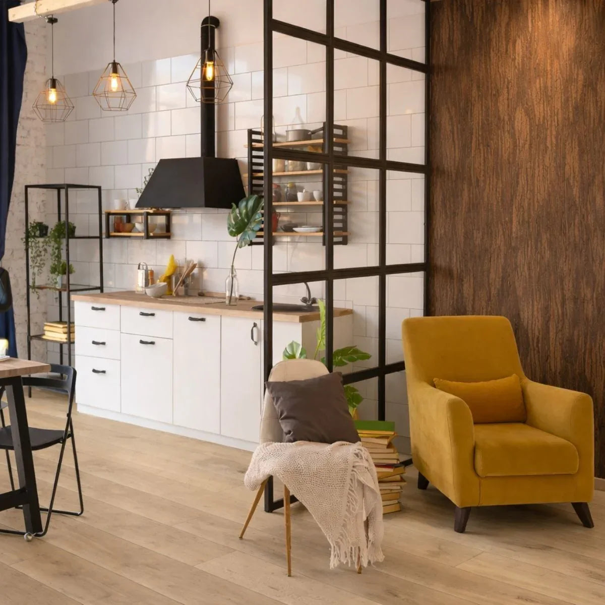 Panou SPC de inalta Densitate, Lambriu Bambú, Naimeed D7863– structura solida, antibacterian, ignifug, rezistenta excelenta la umiditate, 120 × 280 cm, grosime 8mm - 221.ro