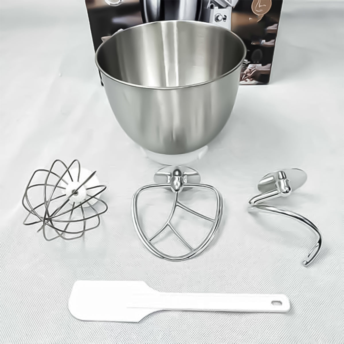 Robot de bucatarie Sokany SC-267, 1300W, bol inox 6.5L, 6 trepte de viteza, functie pulse, Negru