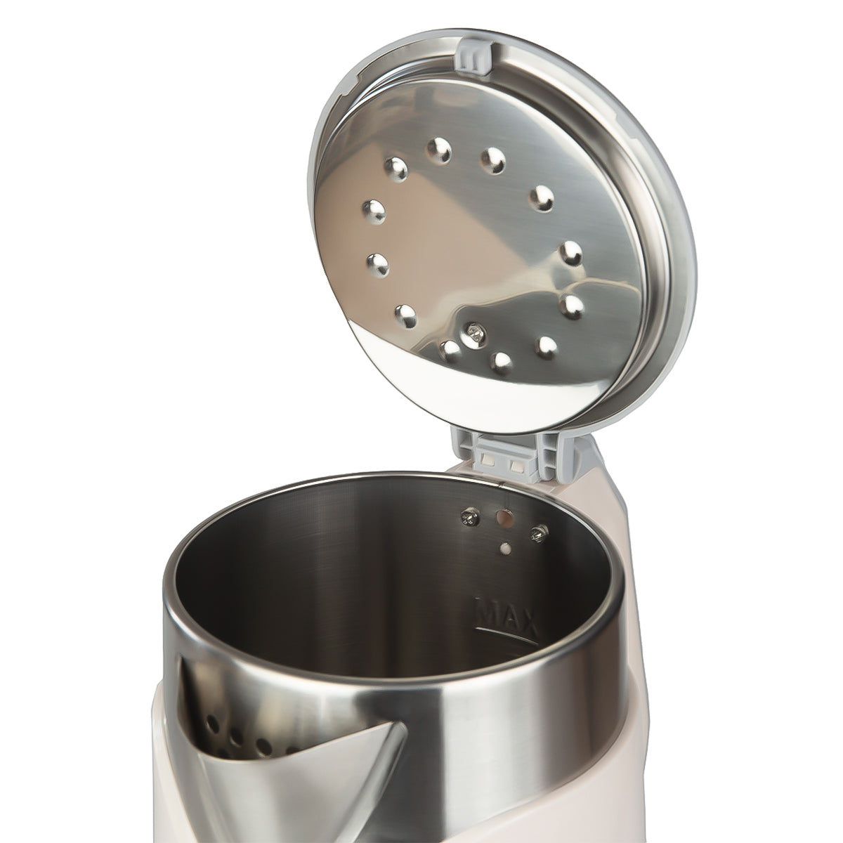 Fierbator apa, Sokany SK-0702, 2400W, capacitate 2.3L, control temperatura, indicator luminos, Crem