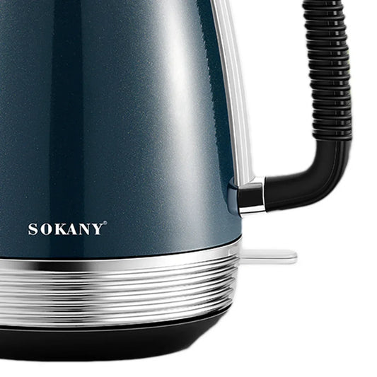 Fierbator apa, Sokany SK-1035, 2000W, capacitate 1.7L, control temperatura, indicator luminos, Blue - 221.ro