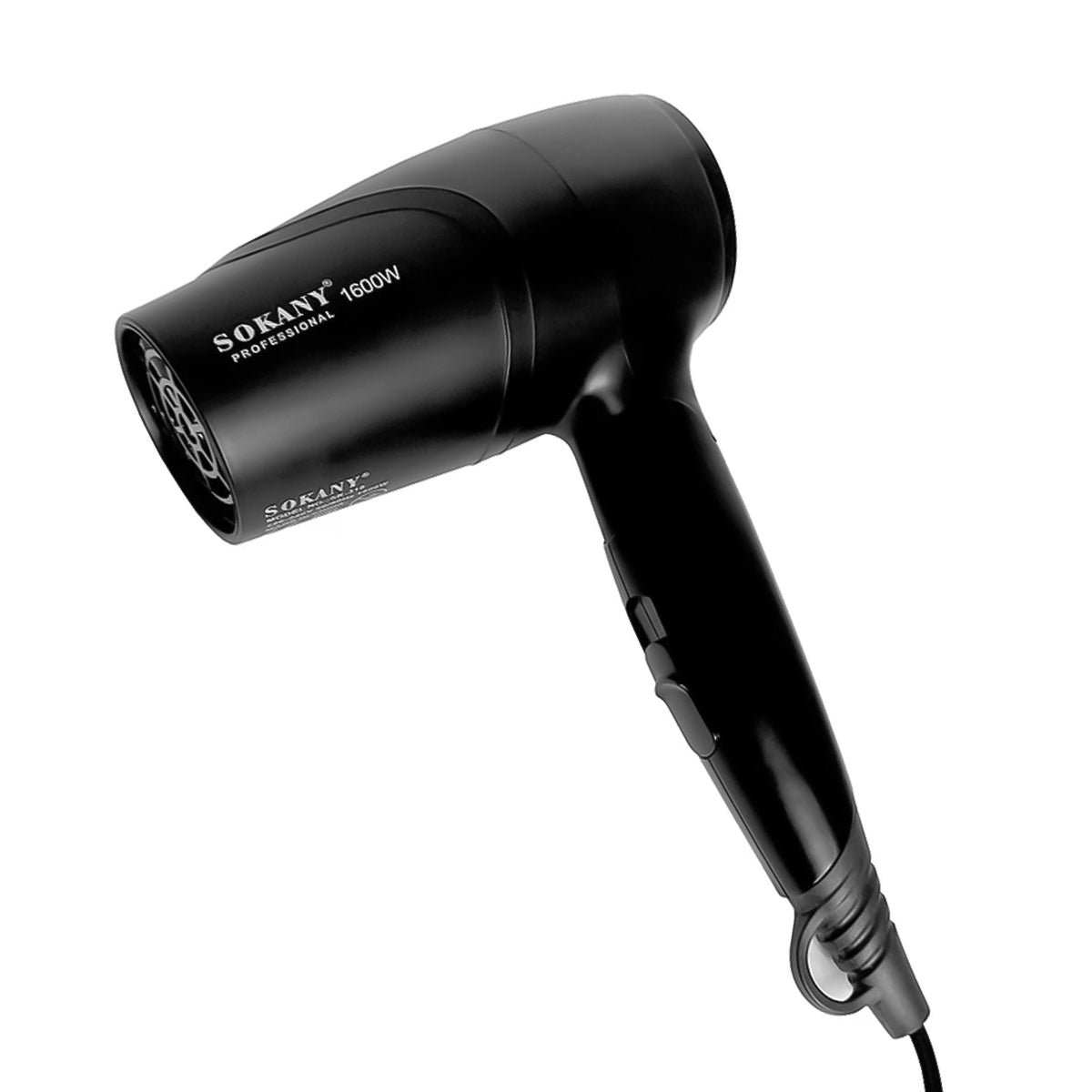 Uscator de par pentru voiaj Sokany SK-318, 1600W, Professional Line, pliabil, Negru