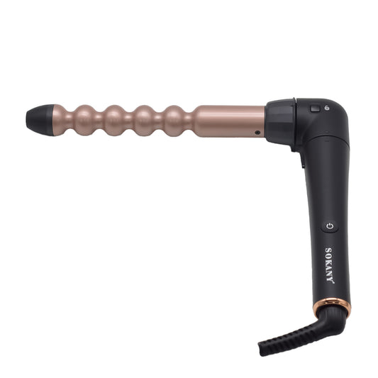 Ondulator par 5 in 1 Sokany SK-799, 200 grade, invelis ceramic, Auriu