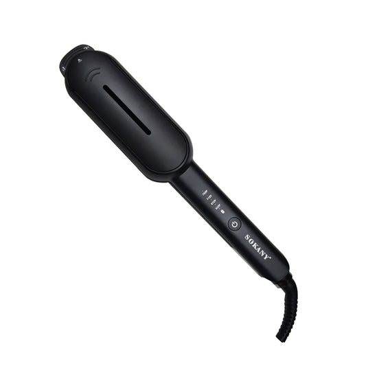 Placa 2 in 1 de indreptat si creponat parul Sokany SK-9703, 200 grade, invelis ceramic, Negru - 221.ro