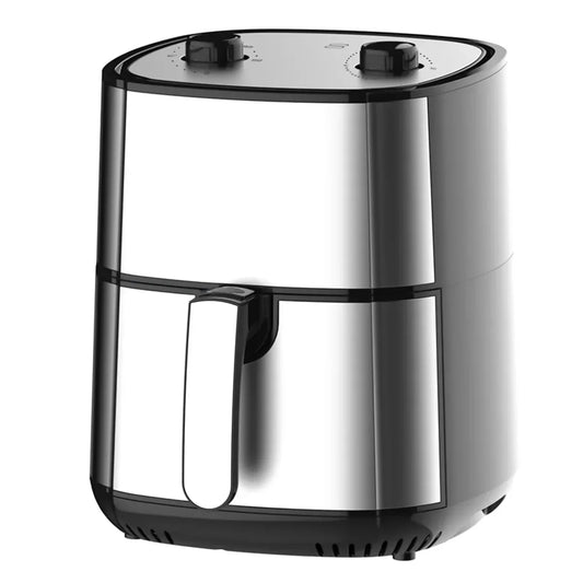 Friteuza fara ulei Sokany SK-8015, 1400W, 6L, Control Temperatura, Negru/Inox - 221.ro