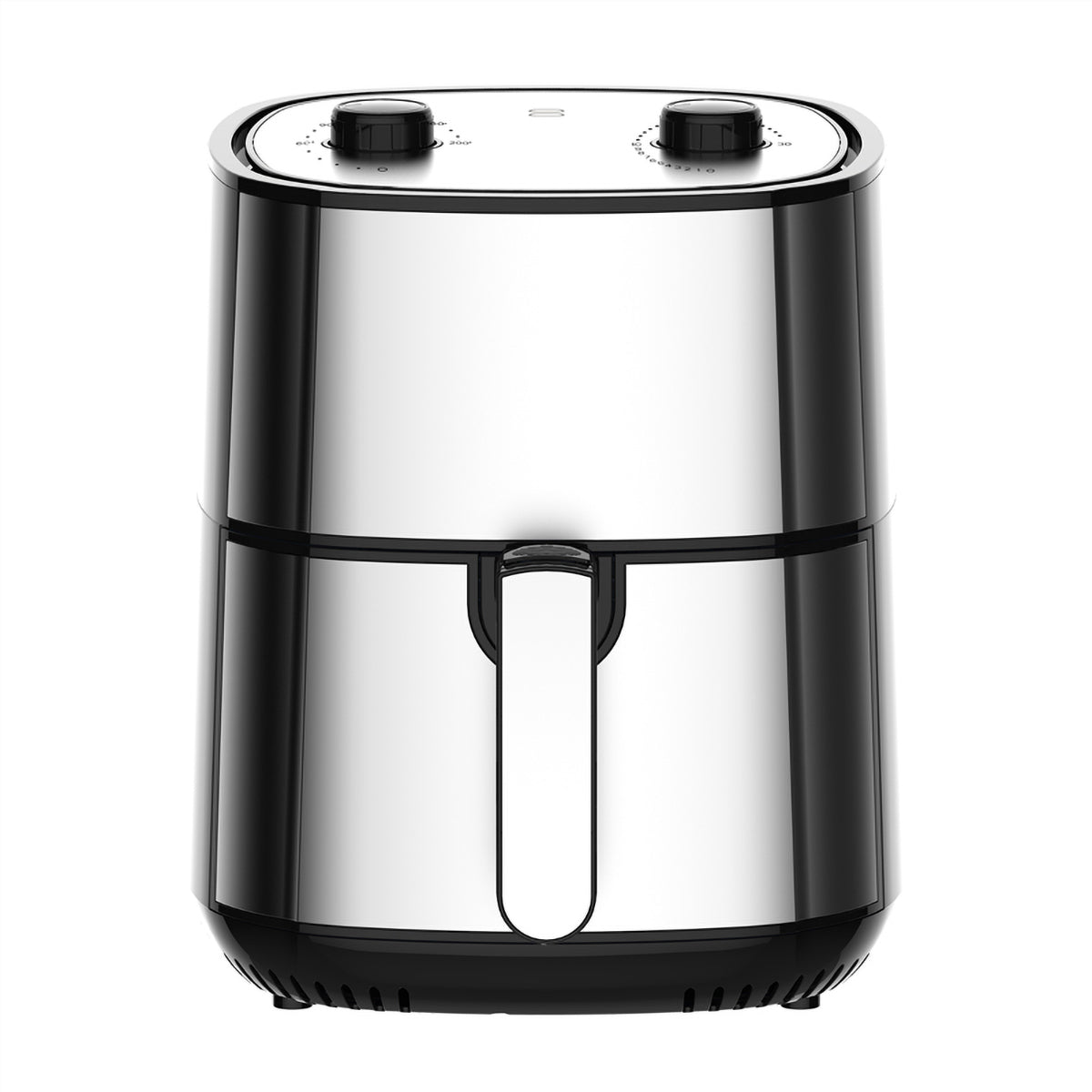Friteuza fara ulei Sokany SK-8015, 1400W, 6L, Control Temperatura, Negru/Inox