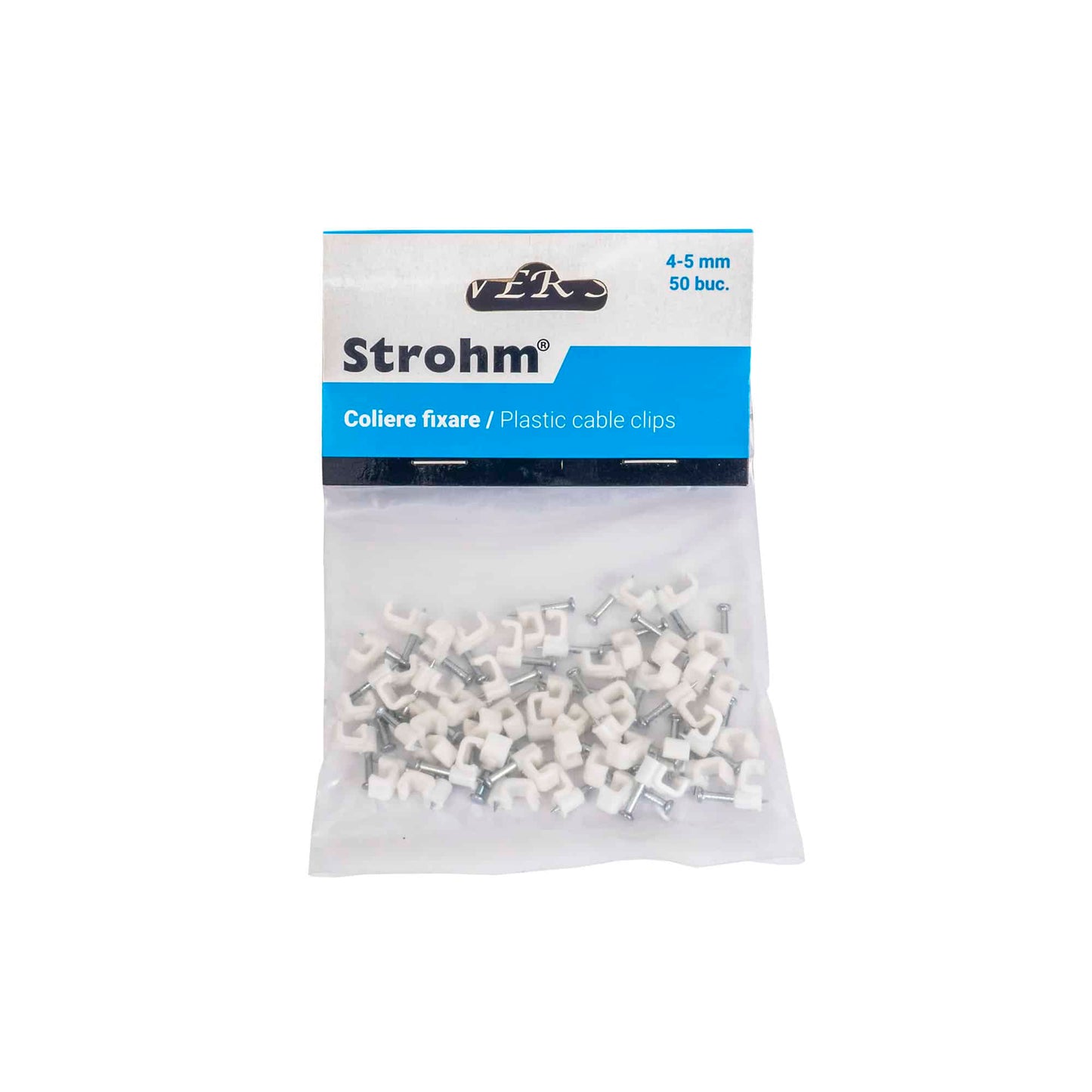 Set 50buc cleme de fixare 4-5mm STROHM, Z-TOOLS / SM-CHF-5