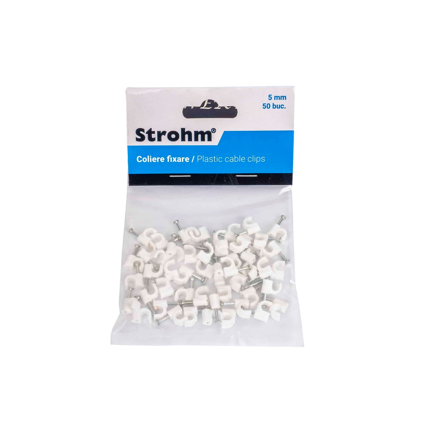 Set 50buc cleme de fixare 5mm STROHM, Z-TOOLS / SM-CHR-5