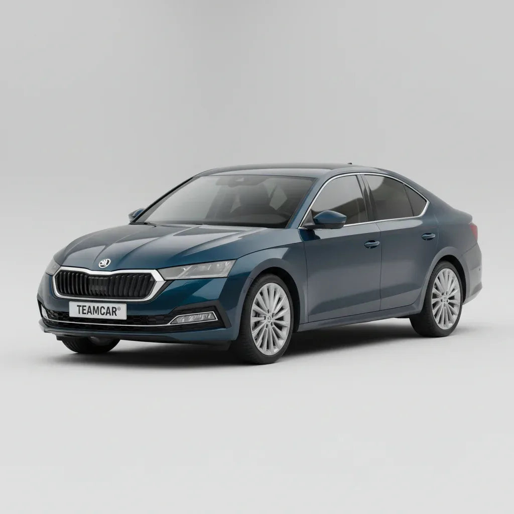 Covorașe Skoda Octavia IV Sedan 2019+ | Red Edition – TeamCar®
