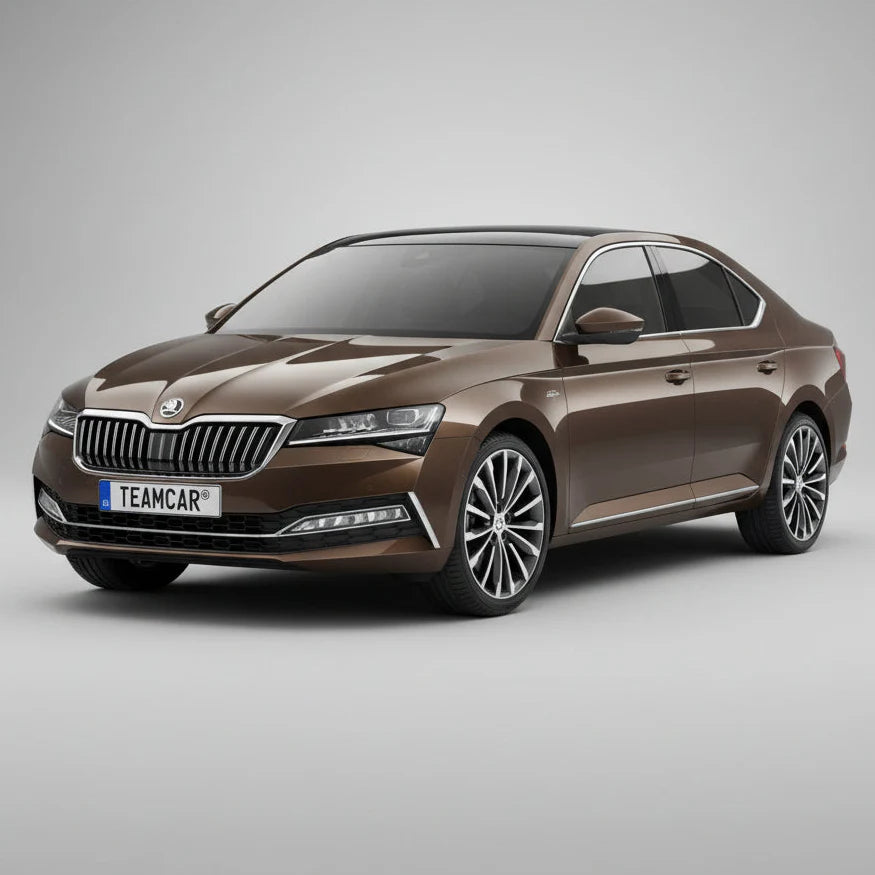 Covorașe Skoda Superb III Liftback Facelift 2019-2024 | Black Edition – TeamCar®