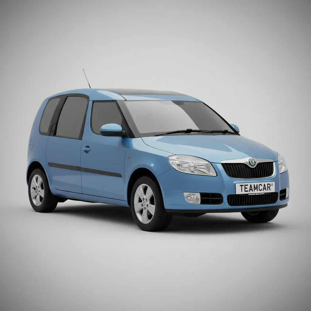 Covorașe Skoda Roomster I 2006-2015 | Red Edition – TeamCar®