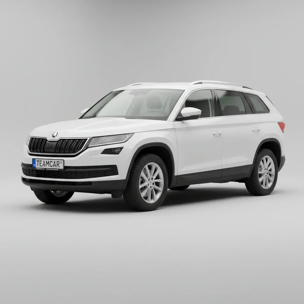 Covorașe Skoda Kodiaq I 2016-2023 | Red Edition – TeamCar®