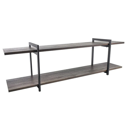 Comoda TV, stil modern, inaltime 50cm, Naimeed TV-6003, Stejar Inchis - 221.ro