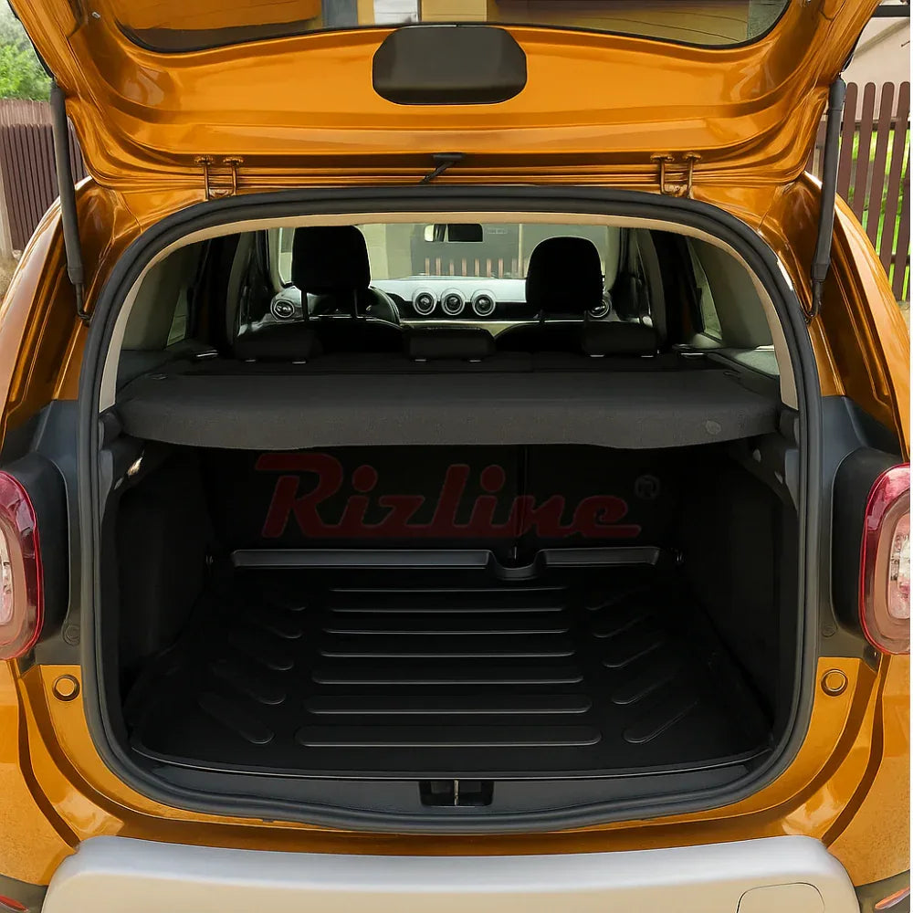 Set complet Rizline Dacia Duster 2018–2022 4x2 Prestige – Covorașe față, spate și tăviță portbagaj - 221.ro