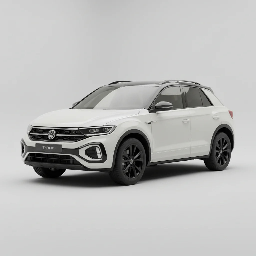 Covorașe Auto Tip Tăviță Compatibile Volkswagen T-Roc I (2021-2025) - Black