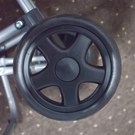 Set 2 roti carucior de piata, Naimeed Weel1, Negru