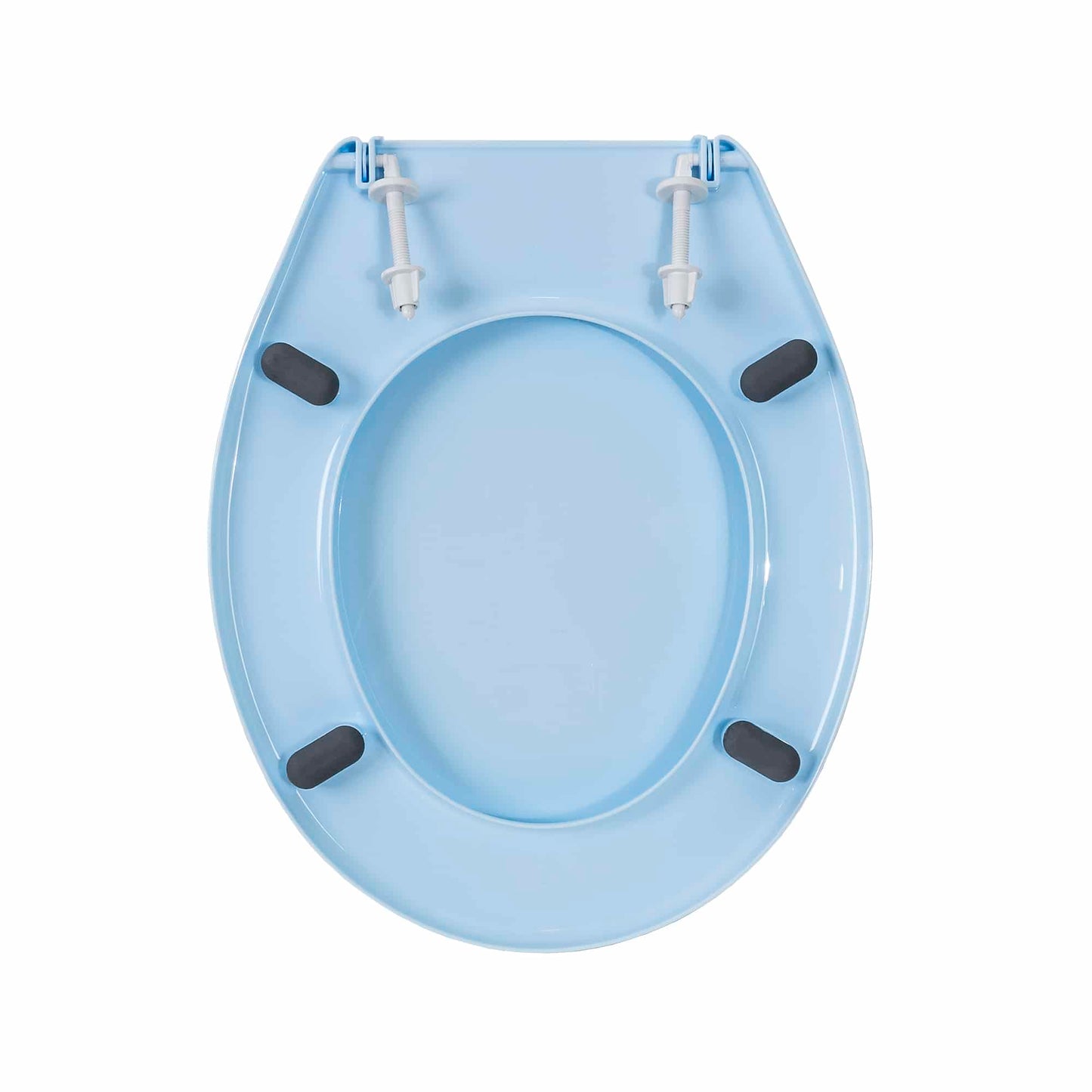 Capac WC universal din plastic, bleu / ZLN 0070