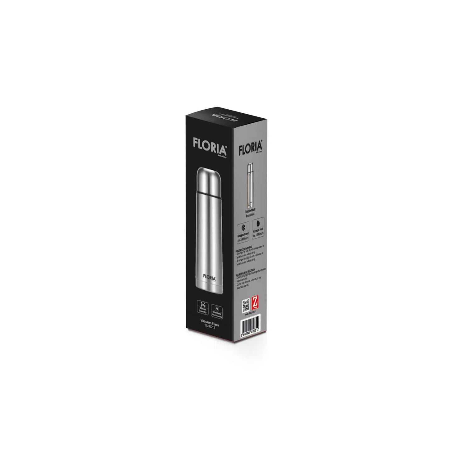 Termos din inox, FLORIA capac functie pahar, capacitate 500ml / ZLN 0712 - 221.ro