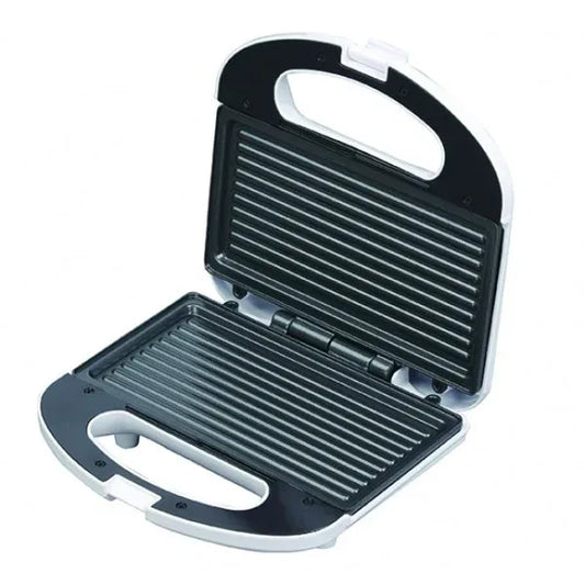Sandwich maker, putere 750W, placa de tip grill, antiaderenta, indicator luminos, alb / ZLN 0830 - 221.ro