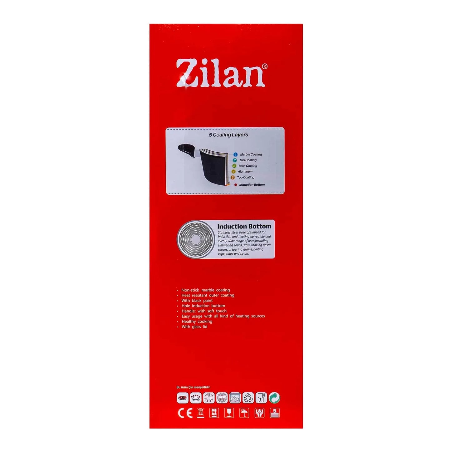 Oala cu capac de sticla, ECO cu diametru de 24 cm, capacitate 3L / ZLN 0843 - 221.ro